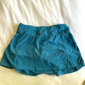 Lululemon Pace Rival Mid Rise Skirt *Long in Blue